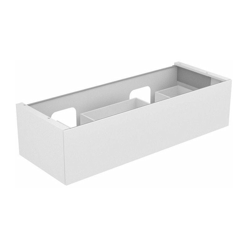 

Keuco - Mueble de baño EDICIÓN 11 PLANNING 1400 x 350 x 535 mm blanco / vidrio satinado blanco