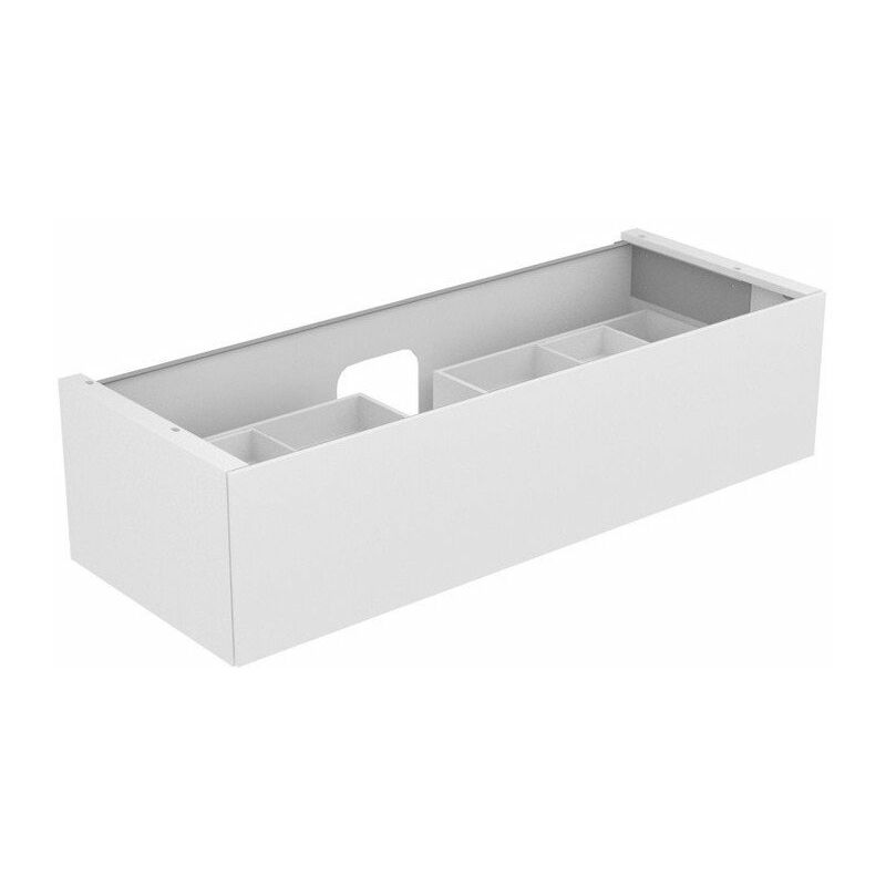 

Mueble de baño Edition 11 negro cepillado de 1 puerta, extraíble frontal KEUCO