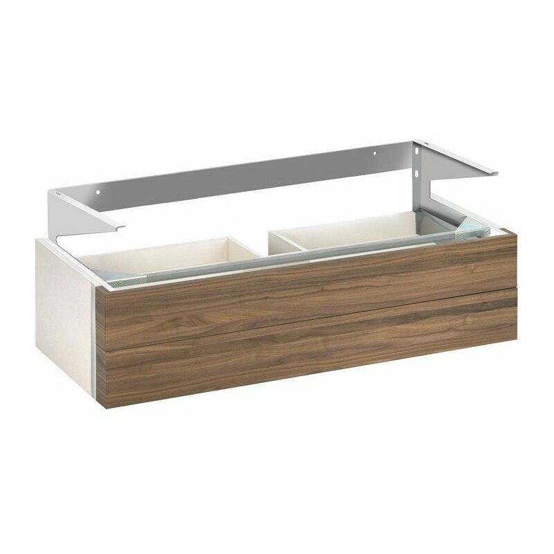 

Keuco - Mueble de baño EDITION 300 1250 x 315 x 525 mm blanco / chapa de nogal