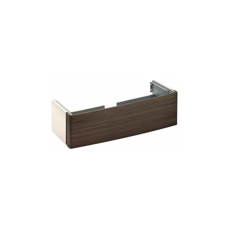 

Keuco - Mueble de baño ELEGANCE 1300 x 360 x 508 mm antracita / chapa de nogal