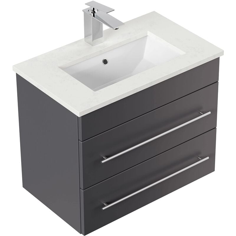 

Mueble de baño Eton 600 cuarzo Antracita