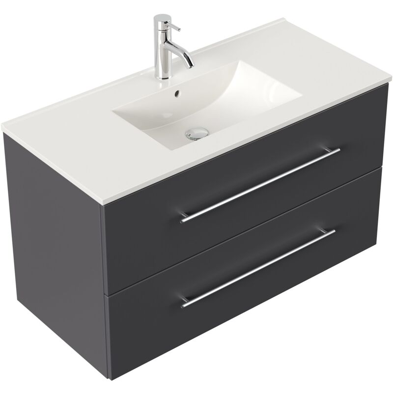 

Mueble de baño Firenze 100 Antracita satinado