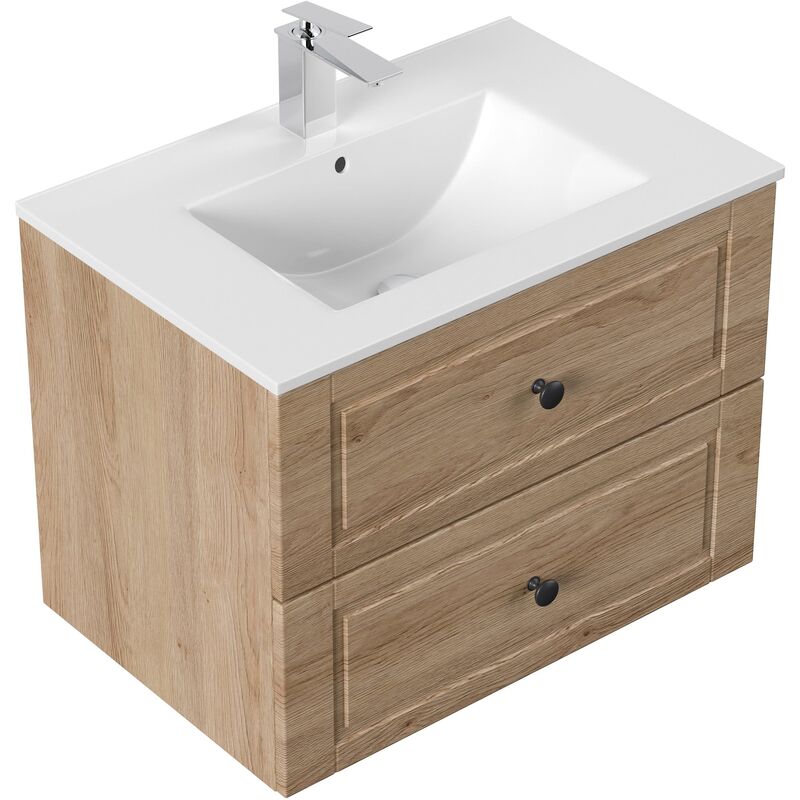 

Emotion - Mueble de baño Firenze 70 Cottage Roble claro