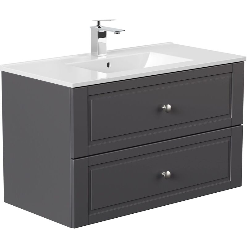

Mueble de baño Firenze 90 Cottage Antracita