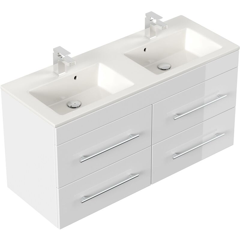 

Mueble de baño Helios Blanco brillante