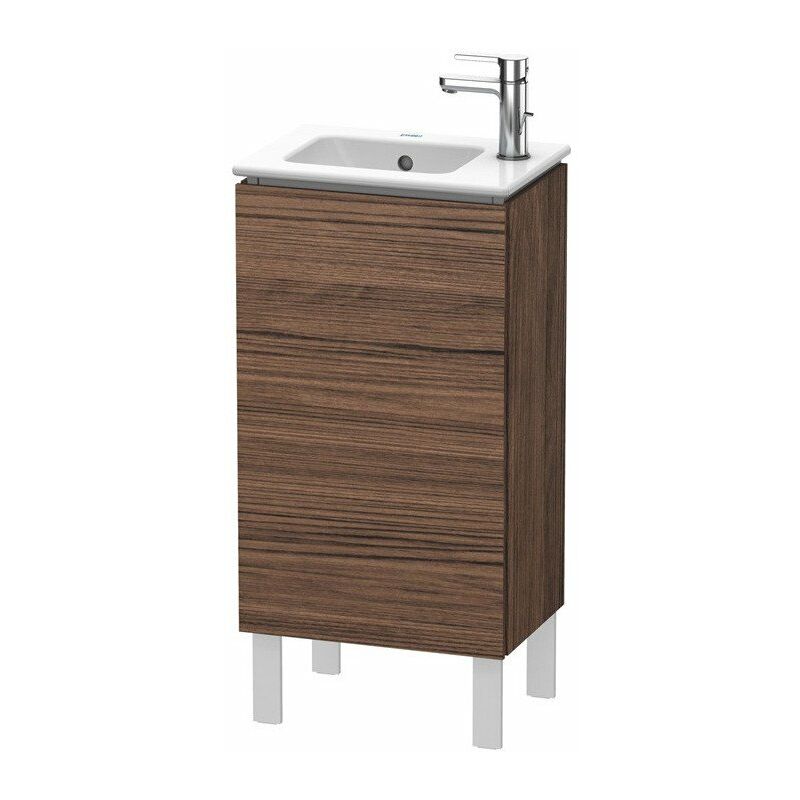 

Mueble de baño L-CUBE 294x420x704mm apertura derecha nogal oscuro