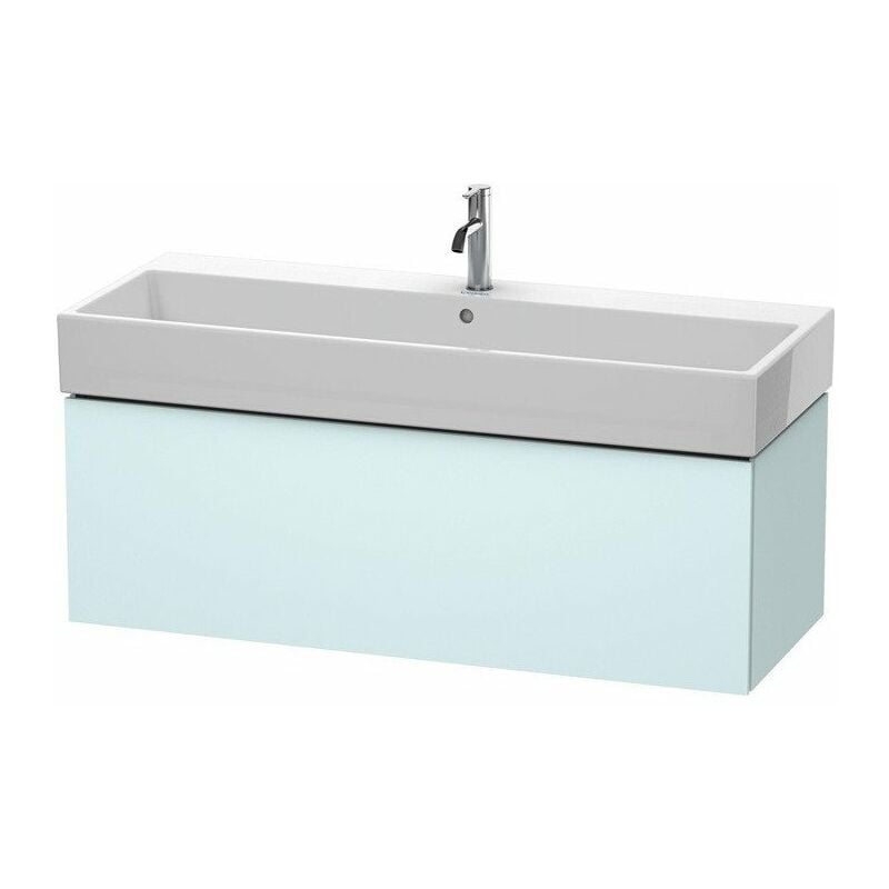 

Duravit - Mueble de baño L-CUBE 394x1184x459mm Azul claro mate