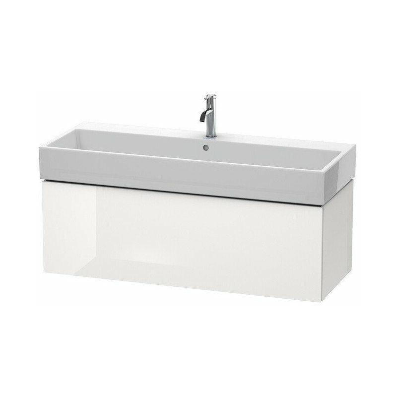 

Duravit - Mueble de baño L-CUBE 394x1184x459mm nogal oscuro