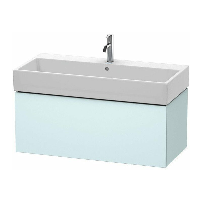 

Duravit - Mueble de baño L-CUBE 394x984x459mm Azul claro mate