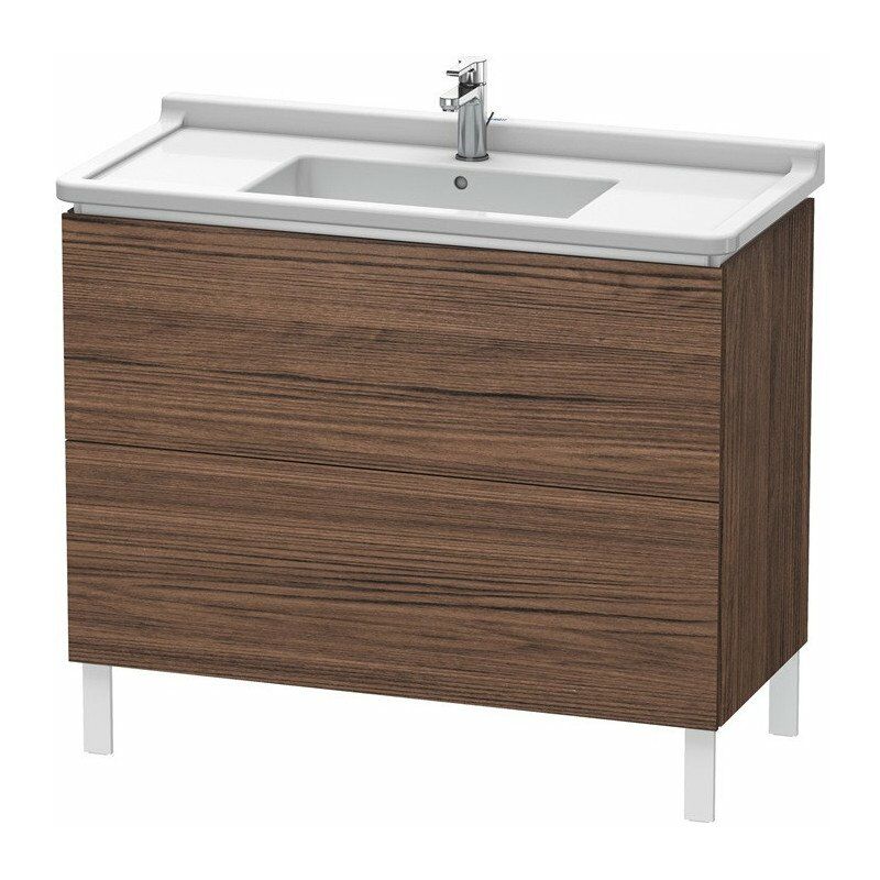 

Duravit - Mueble de baño L-CUBE 469x1020x712mm nogal oscuro