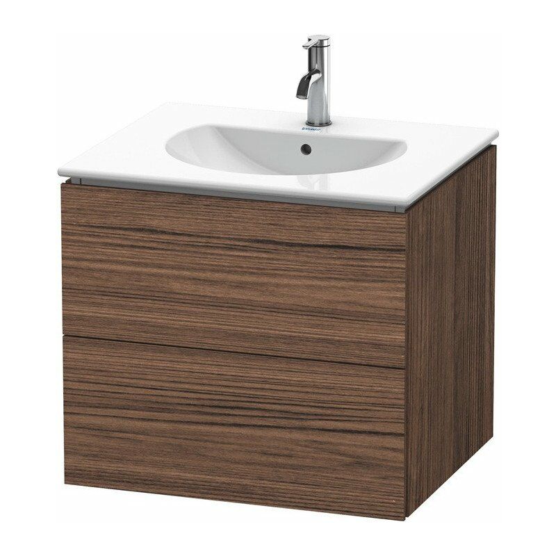 

Duravit - Mueble de baño L-CUBE 514x620x550mm nogal oscuro
