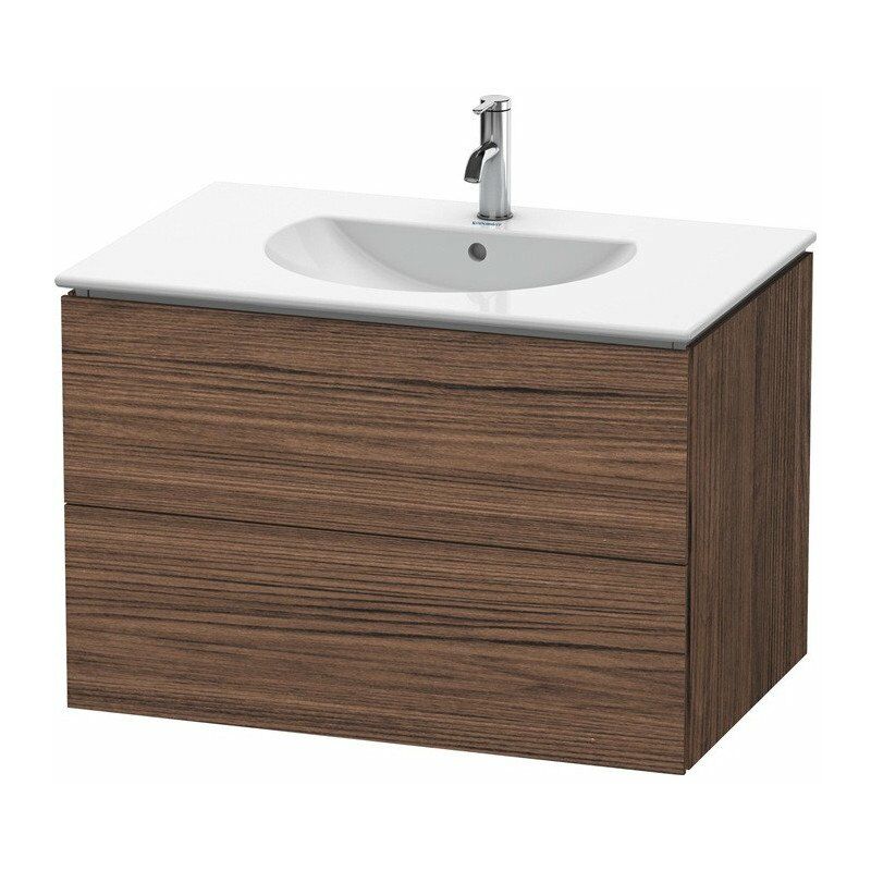 

Duravit - Mueble de baño L-CUBE 534x820x550mm nogal oscuro