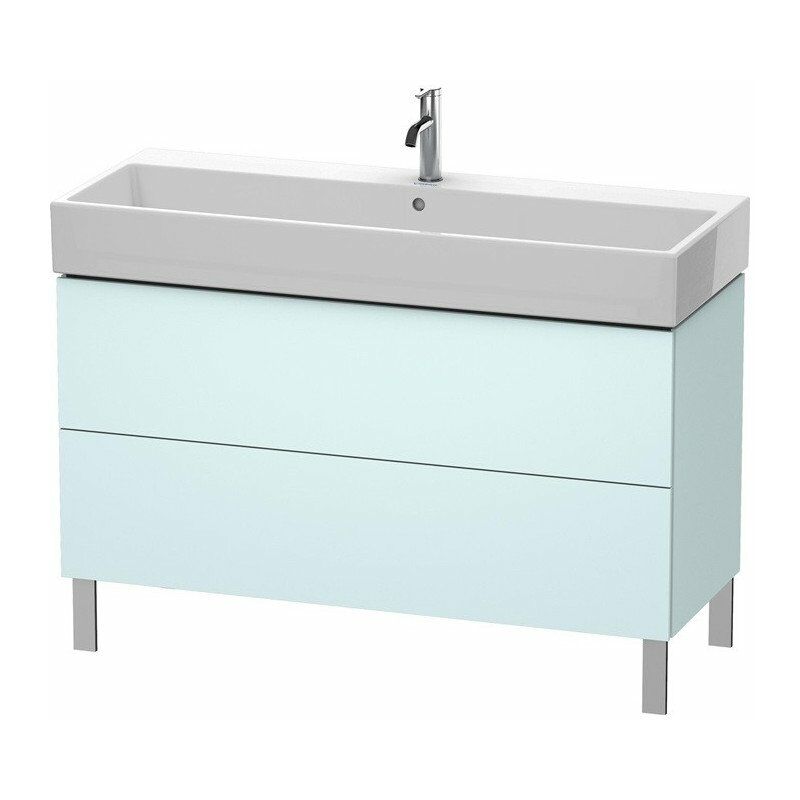 

Duravit - Mueble de baño L-CUBE 582x1184x459mm Azul claro mate