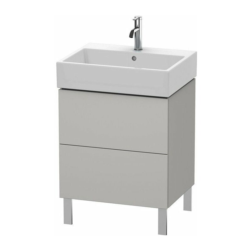

Duravit - Mueble de baño L-CUBE 582x584x459mm hormigón