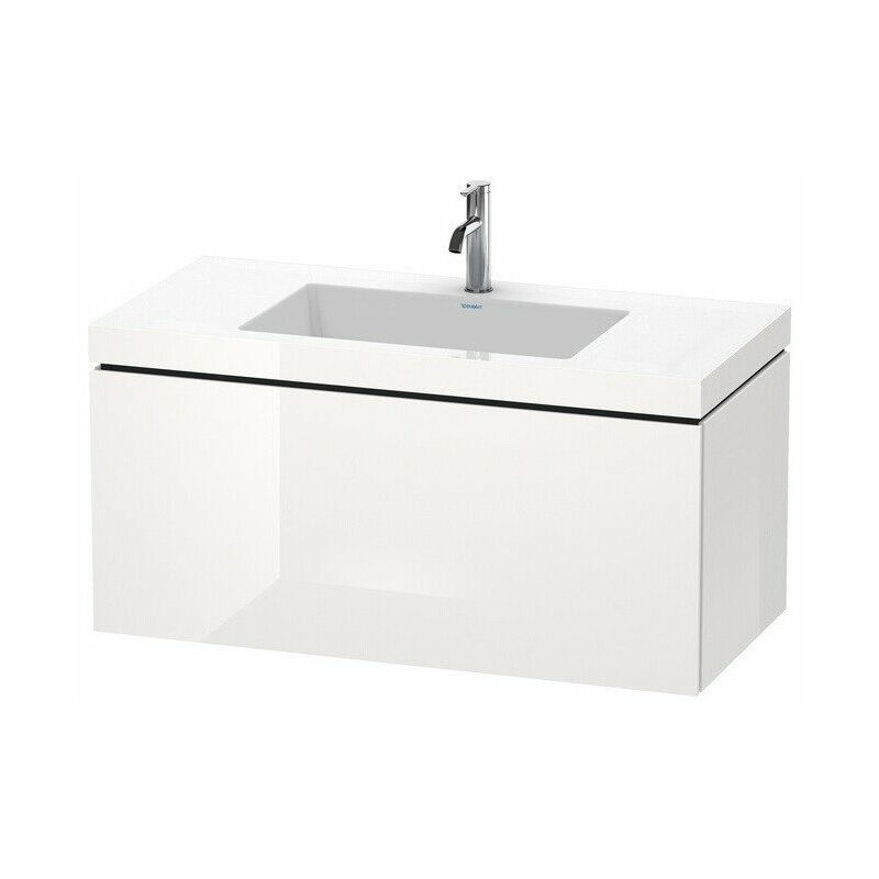 

Duravit - Mueble de baño L-CUBE WT Vero Air 500x1000x480mm 1 orificio para grifería en hormigón