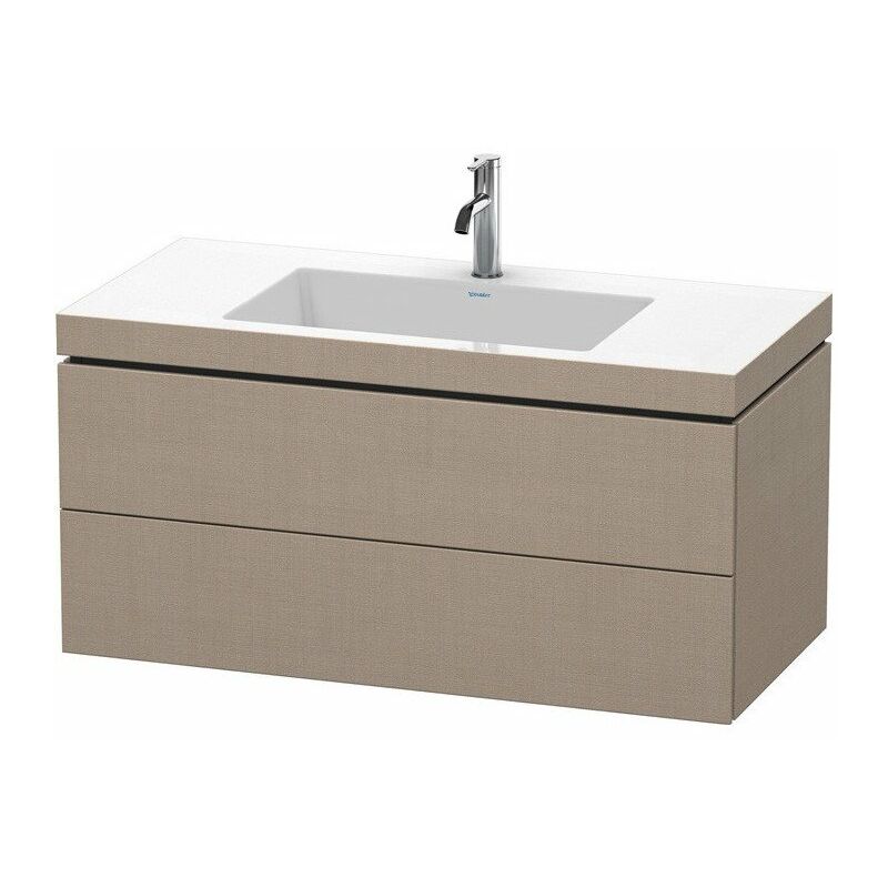 

Duravit - Mueble de baño L-CUBE WT Vero Air 500x1000x480mm 1 orificio para grifería lino