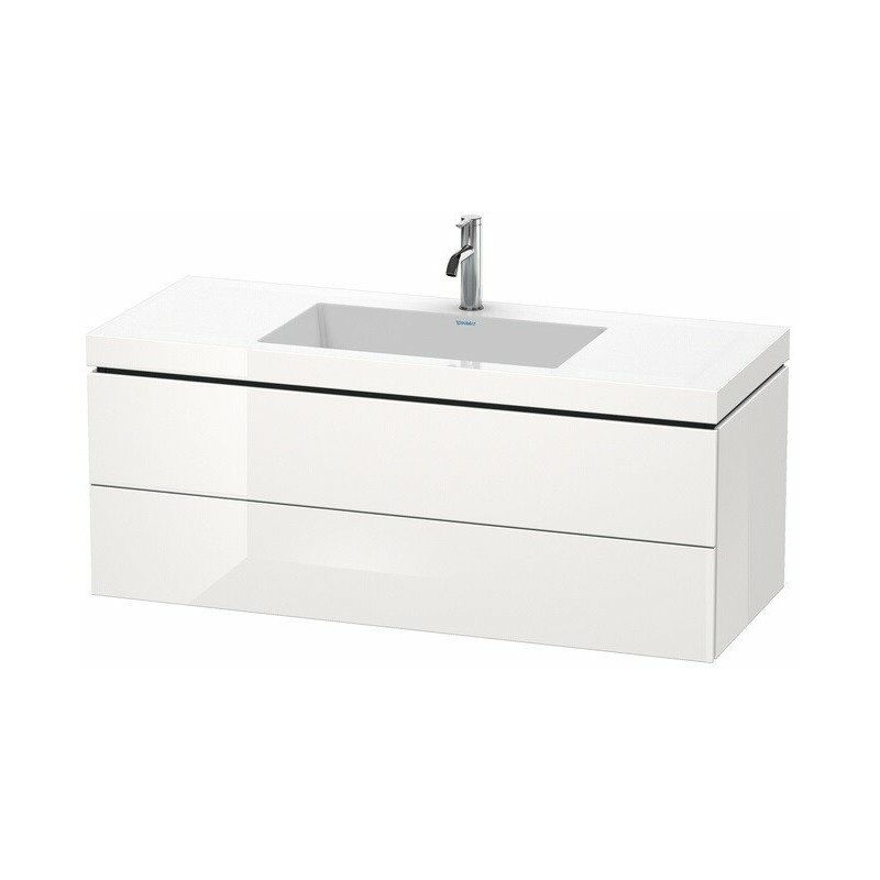 

Duravit - Mueble de baño L-CUBE WT Vero Air 500x1200x480mm 3 orificios para grifería lino