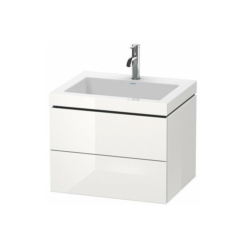 

Mueble de baño L-CUBE WT Vero Air 500x600x480mm sin orificio para grifería en hormigón