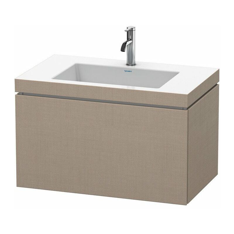 

Duravit - Mueble de baño L-CUBE WT Vero Air 500x800x480mm 1 orificio para grifería lino