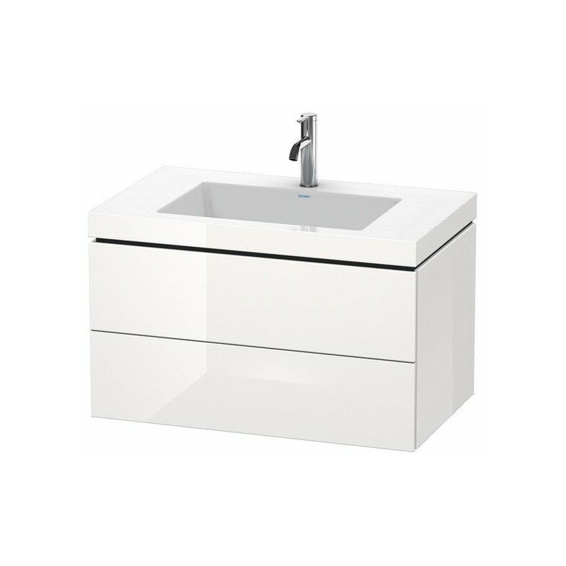 

Duravit - Mueble de baño L-CUBE WT Vero Air 500x800x480mm 3 orificios para grifería lichtbl