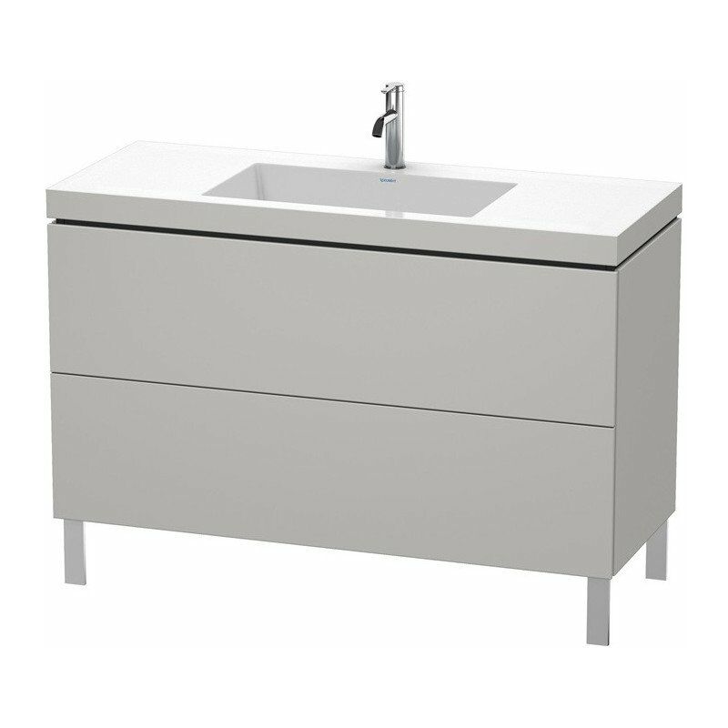 

Duravit - Mueble de baño L-CUBE WT Vero Air 698x1200x480mm 1 orificio para grifería en hormigón