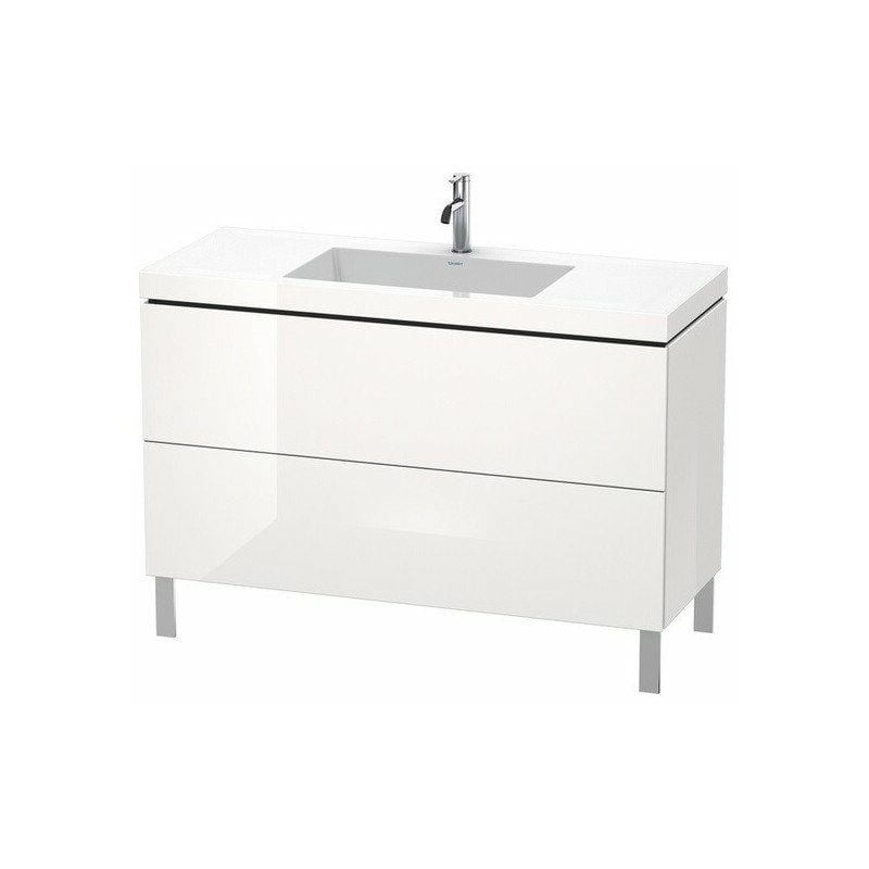 

Duravit - Mueble de baño L-CUBE WT Vero Air 698x1200x480mm sin orificio para grifería lichtb