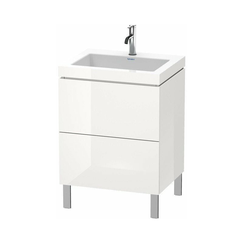 

Duravit - Mueble de baño L-CUBE WT Vero Air 698x600x480mm 3 orificios para grifería lino