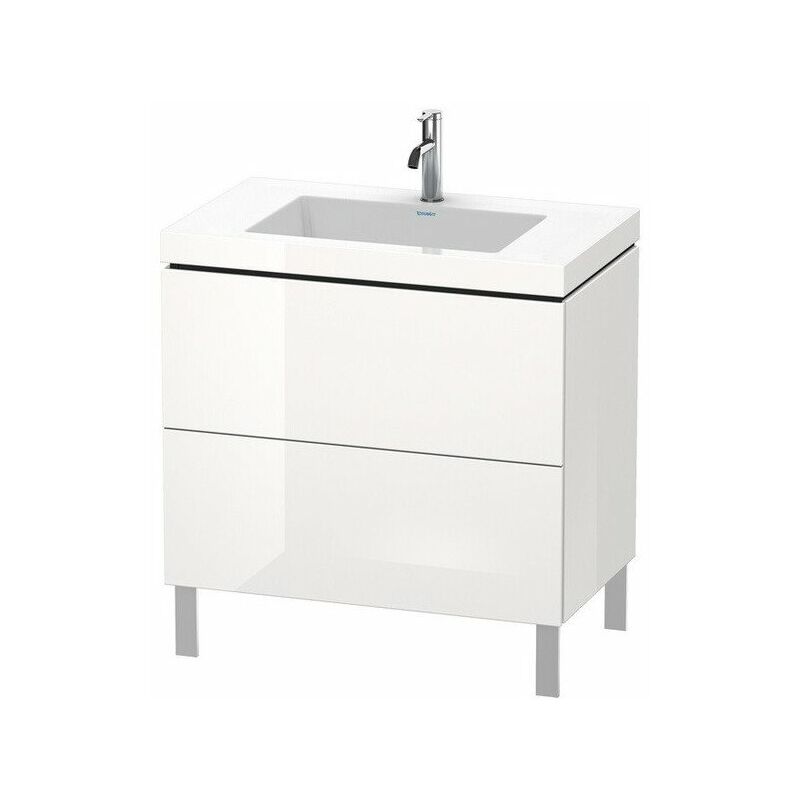 

Duravit - Mueble de baño L-CUBE WT Vero Air 698x800x480mm 1 orificio para grifería lichtbl