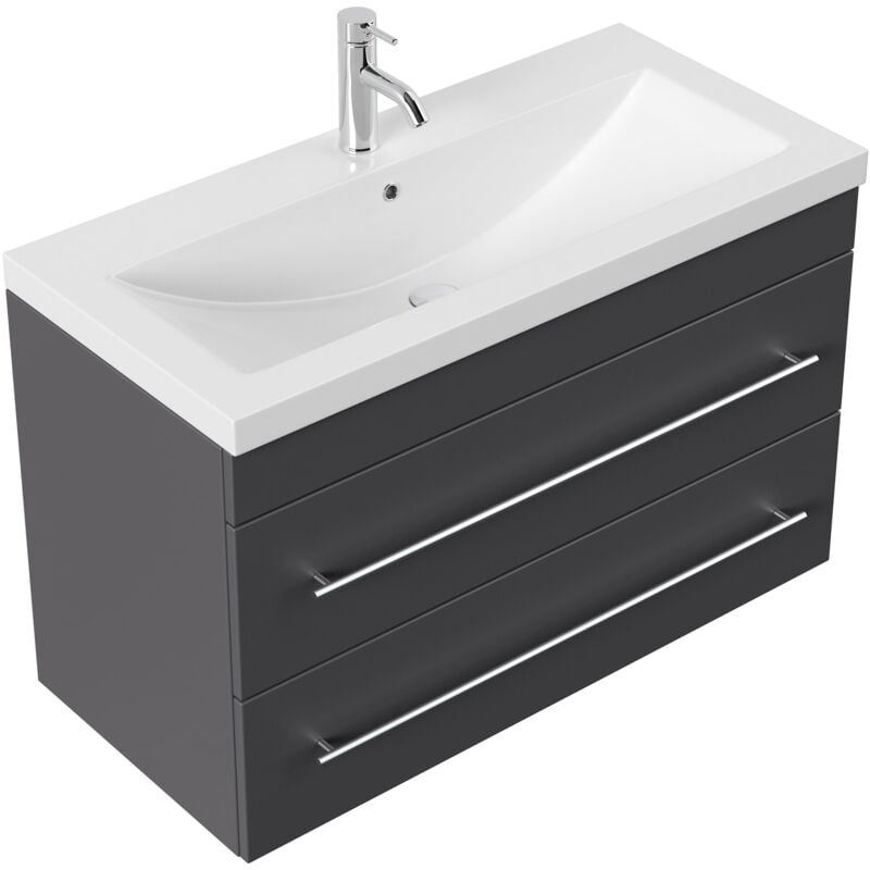 

Mueble de baño Lex 1000 Antracita satinado
