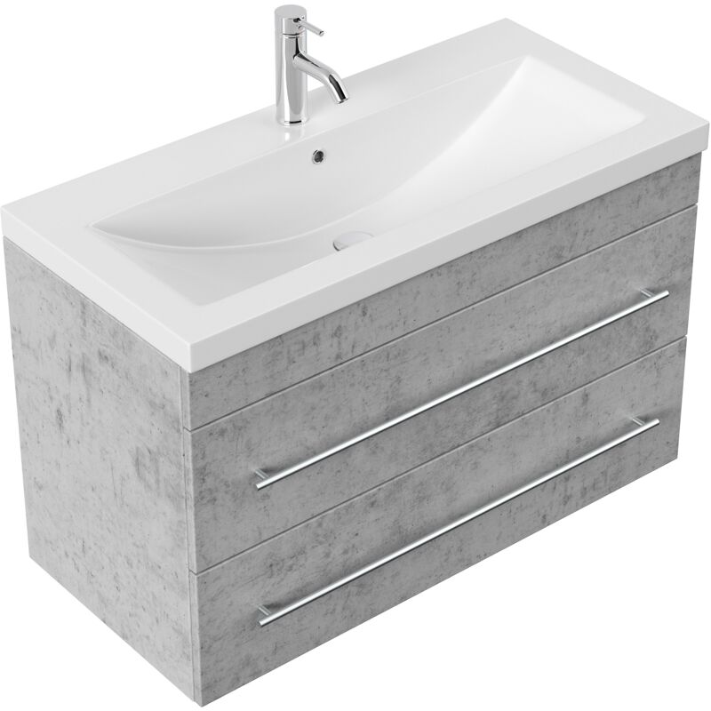 

Mueble de baño Lex 1000 Gris hormigón