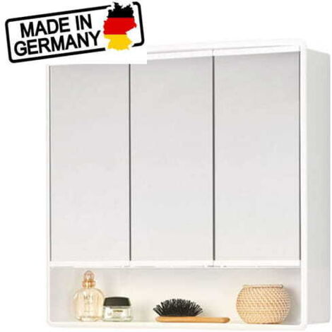 Mueble de baño LYMO con espejo 58x49x14,7 blanco