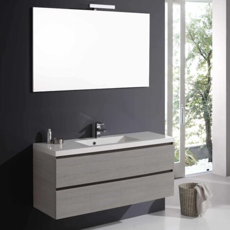 Mueble De Baño Manhattan Con Compartimientos De 120 Cm