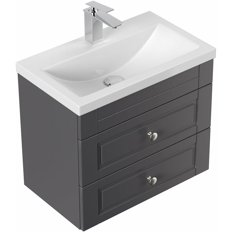 

Mueble de baño Mars 600 SlimLine Cottage Antracita