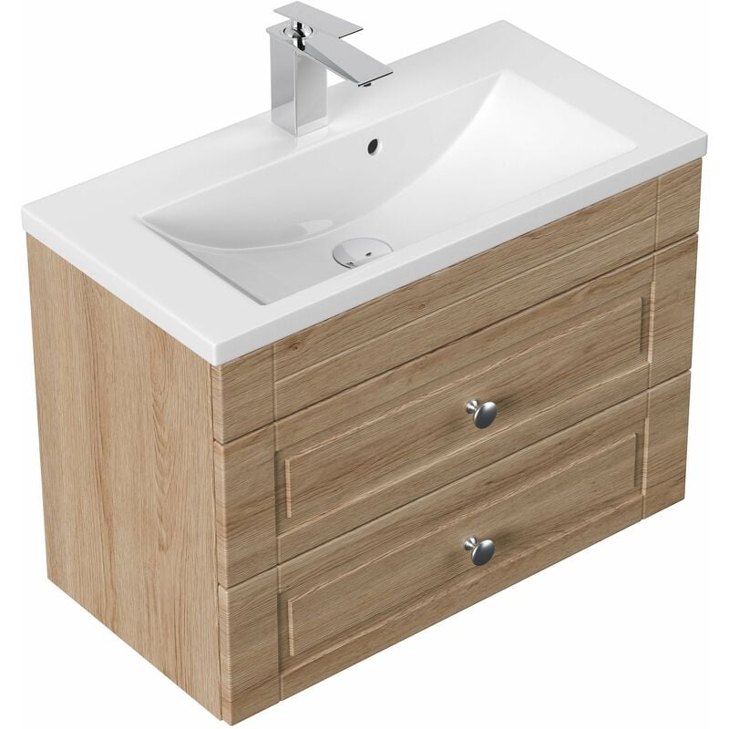 

Mueble de baño Mars 700 SlimLine Cottage Roble claro