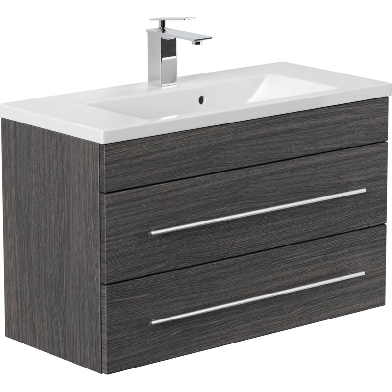 

Mueble de baño Mars 800 SlimLine Antracita vetado