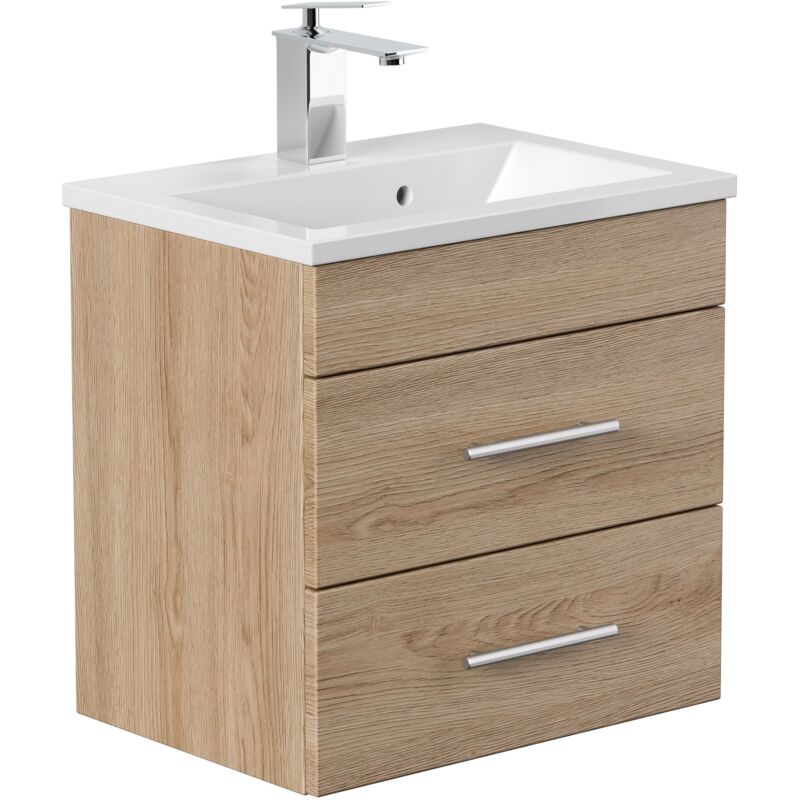 

Mueble de baño Mars SlimLine 500 Roble claro