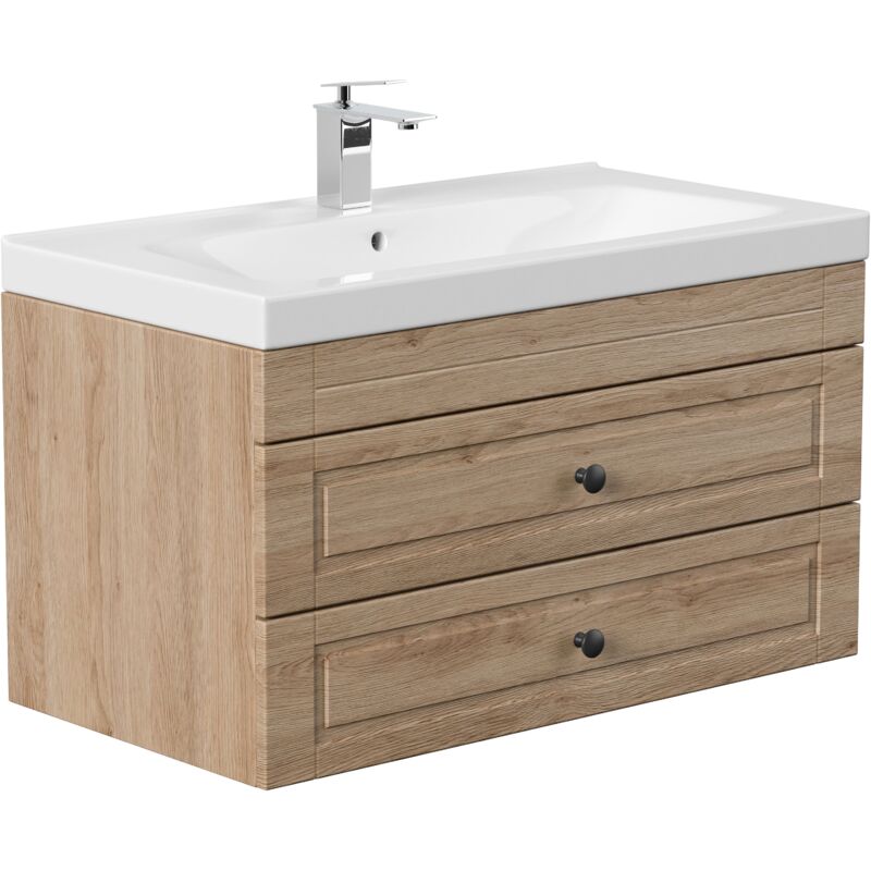 

Mueble de baño Mia 90 Cottage Roble claro