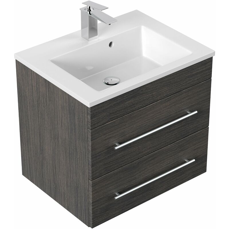 

Mueble de baño Milet Antracita vetado