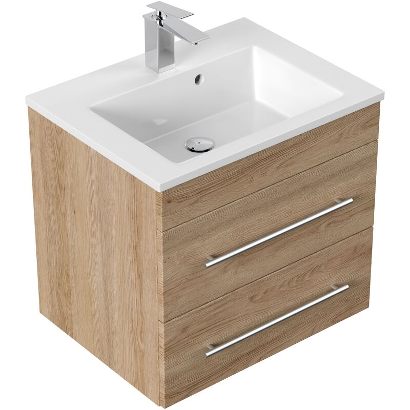 

Mueble de baño Milet Roble claro