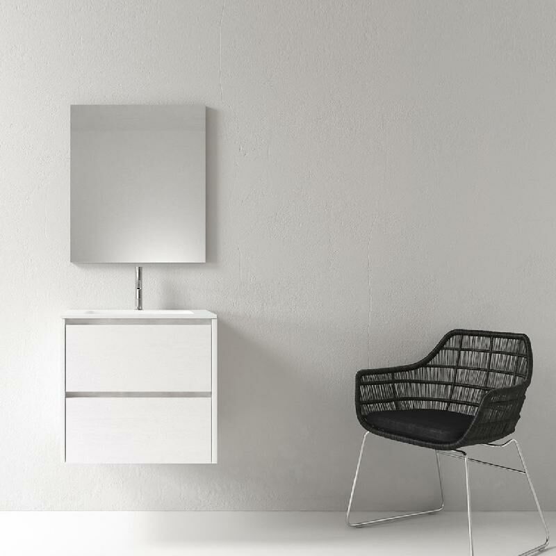 

Mueble de baño montado 60cm DEKA, blanco