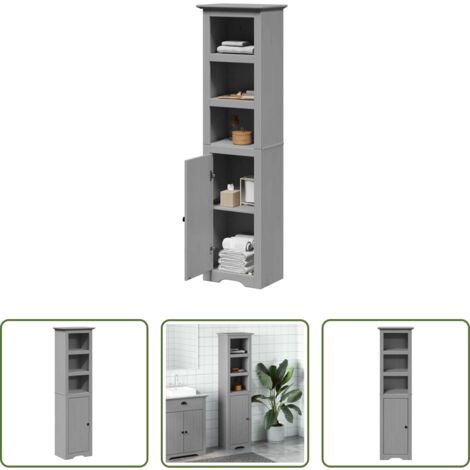 Mueble de baño -  Mueble de baño BODO gris 44x30x160 cm