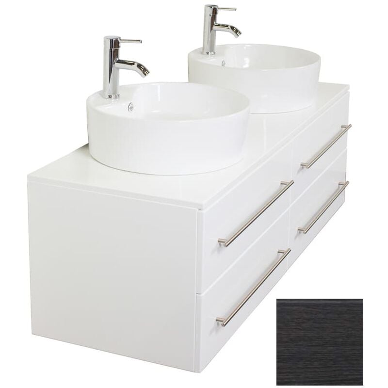 

Mueble de baño Novum XL Antracita vetado con lavabo