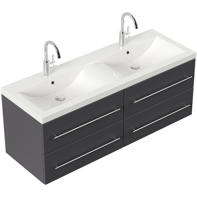 

Mueble de baño Persepolis Xl Antracita satinado