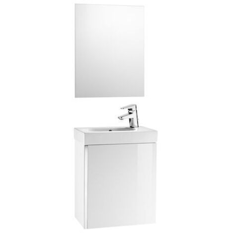 Mueble de baño ROCA Mini 45 cm Blanco brillo 