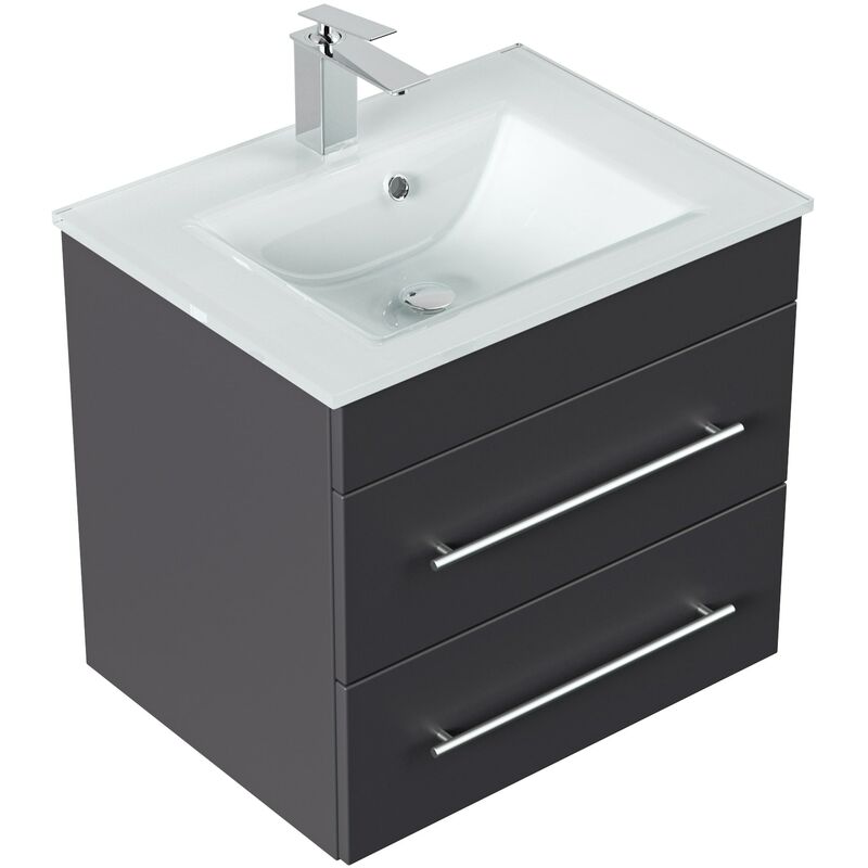 

Mueble de baño Vitro Antracita satinado