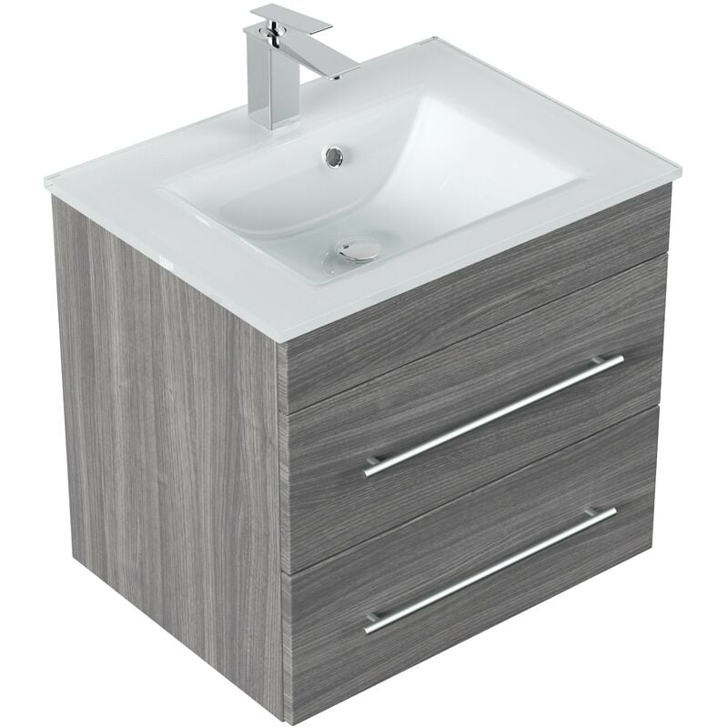 

Mueble de baño Vitro Roble plateado