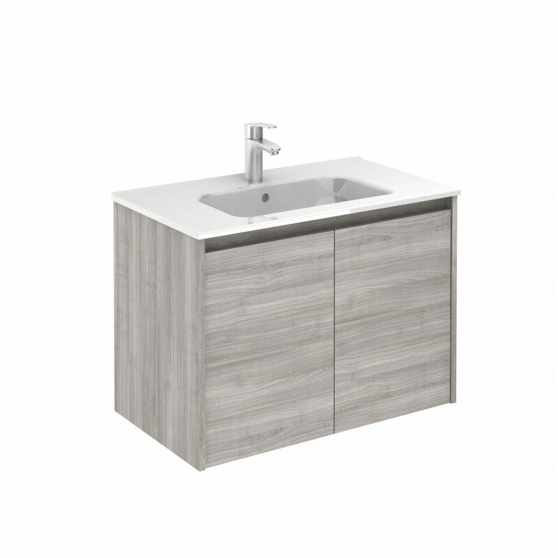 

Mueble de baño 2 puertas Sansa 80x46 Gris arenado - Royo