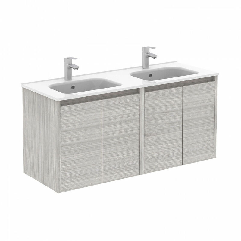 

Mueble de baño 4 puertas Sansa 120x46 Gris arenado - Royo