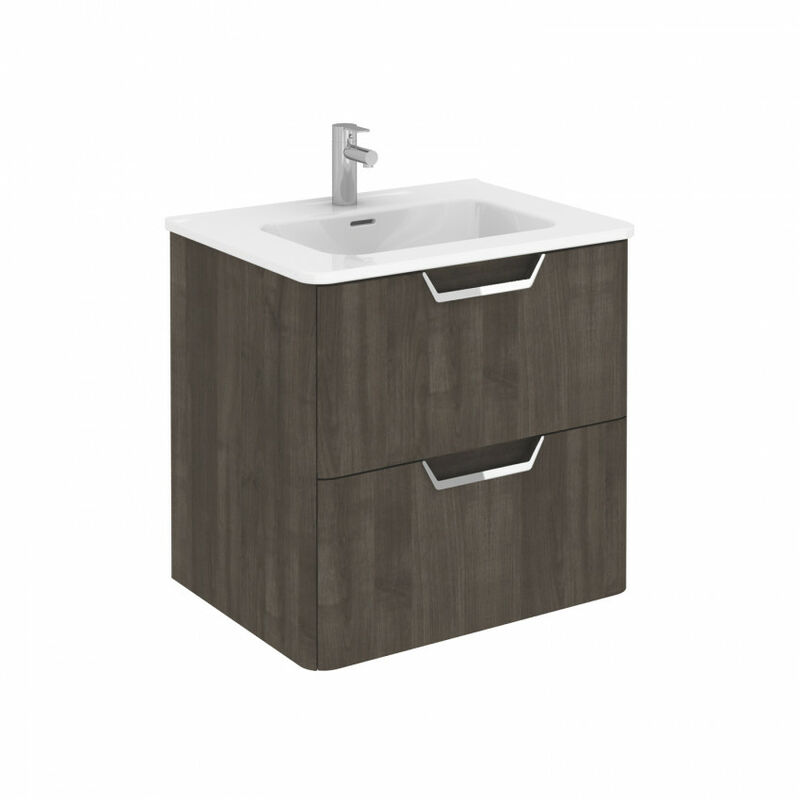 

Mueble de baño 60 Life con lavabo 2 Cajones Fresno Samara - Royo