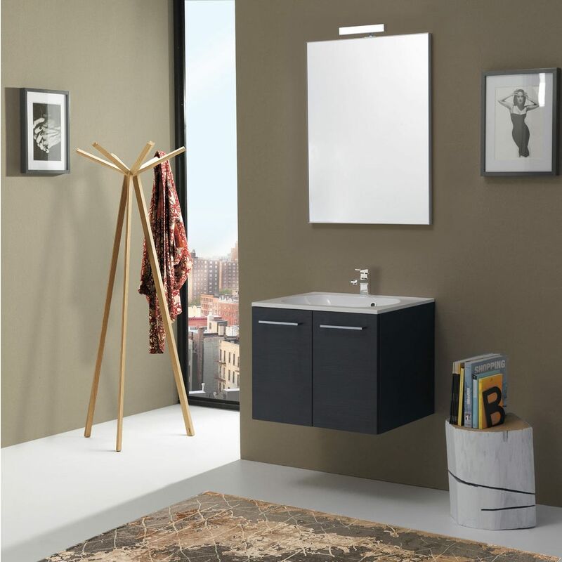 

Kiamami Valentina - MUEBLE DE BAÑO BOSTON 60 CM CON PUERTAS ACABADO TANNER
